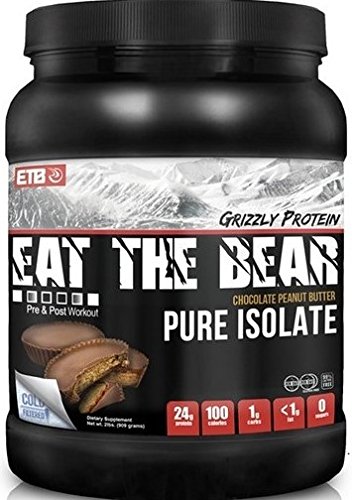 8940003 2 Lbs The Bear Grizzly Protein, Chocolate Peanut Butter