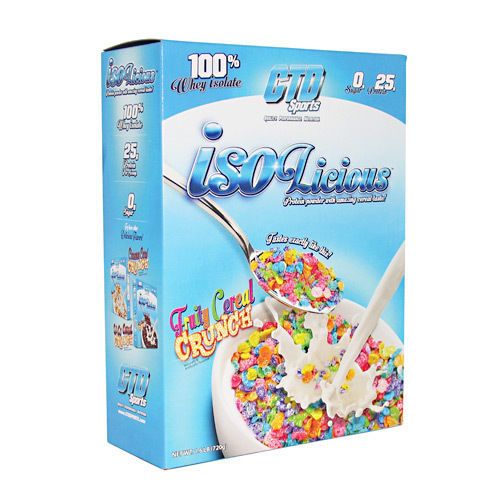 4330049 1.6 Lbs Isolicious Whey Protein Isolate Powder Fruity Cereal