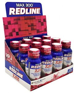 Vpx 840331 2.5 Oz Red Line Power Rush Max300, Exfruit - Case Of 24