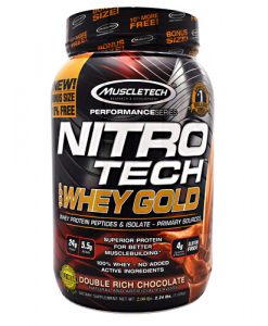 800644 Nitro-tech 100 Percent Whey Gold Chocolate Cookies & Cream - 35 Servings