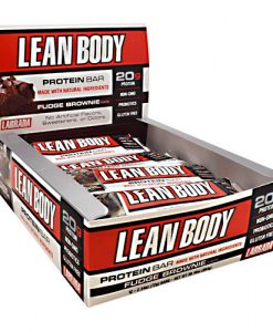 470559 Lean Body Natural Bar, Fudge Brownie - 12 Per Box