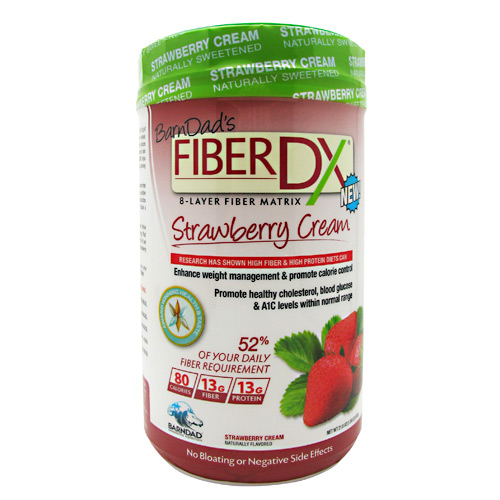 6090009 Fiber Dx Formula, Strawberry Cream - 20 Per Serving