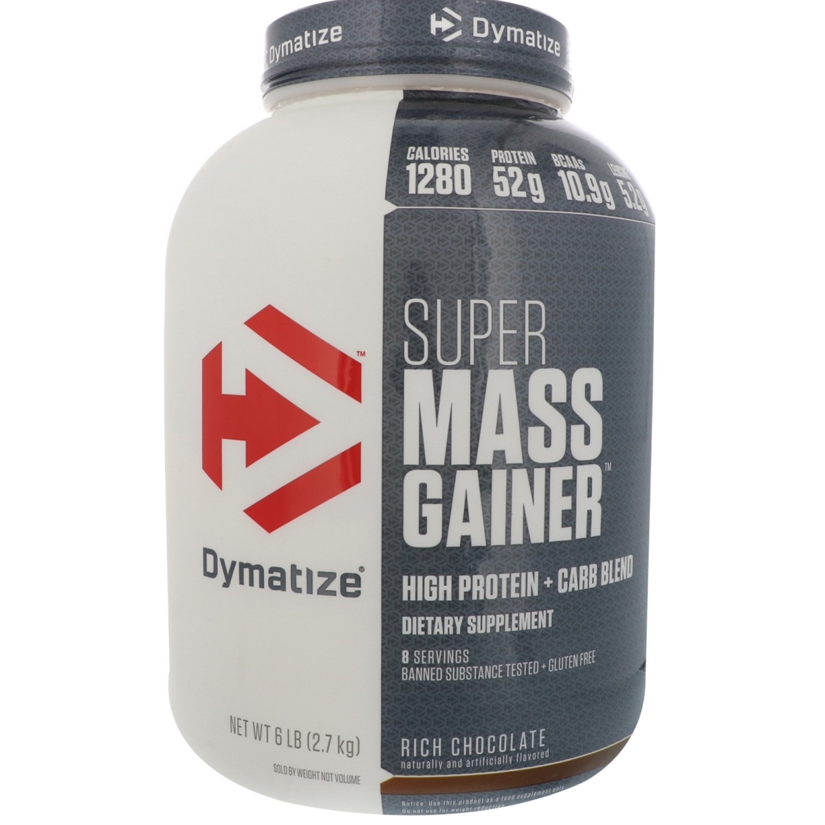 Europa Sports Products 2060435 Dymatize Super Mass Gainer, Rich Chocolate - 6 Lbs