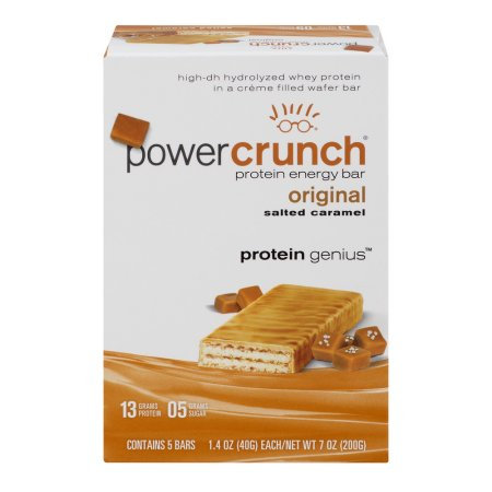 2860055 Power Crunch Protein Energy Bar, Salted Caramel - Box Of 5 Bars