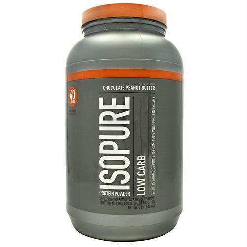 760204 3 Lb Low Carb Isopure Chocolate Peanut Butter