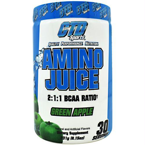 4330056 231 G Sports Amino Juice, Green Apple - 30 Servings
