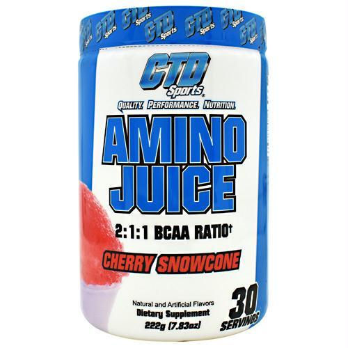 4330055 222 G Sports Amino Juice, Cherry Snowcone - 30 Servings