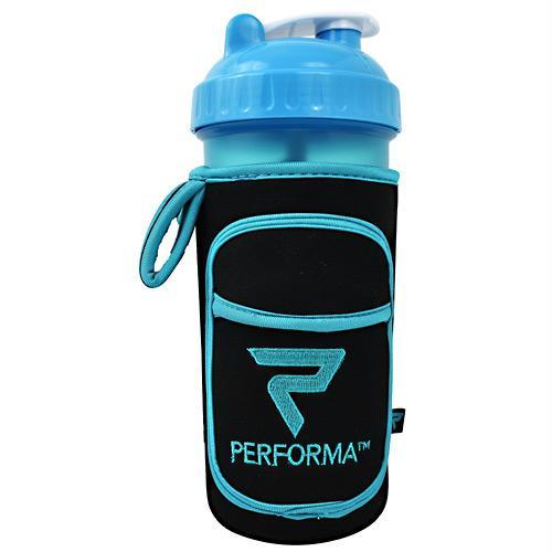 9080062 28 Oz Performa Fitgo Shaker Cup Holder, Turquoise & Black