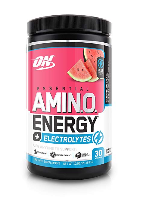 2730630 Amino Energy Plus Electrolytes, Watermelon Splash, 30 Servings