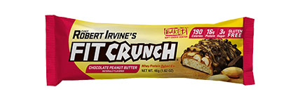 8030018 46g Fit Crunch Chocolate Peanut Butter Bar, 9 Per Box