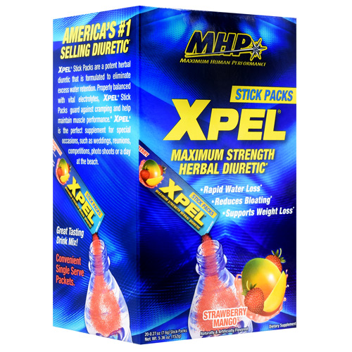 490244 Xpel Sticks Powder - Pineapple Ginger, 20 Per Pack