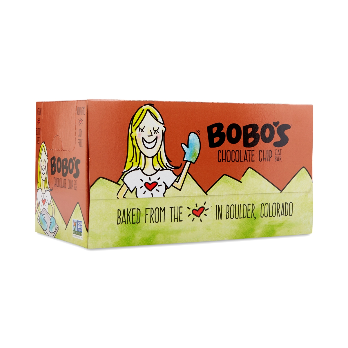 1040005 Chocolate Chip Oat Bars - 12 Per Box