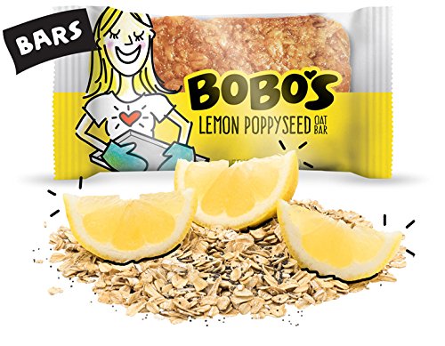 1040003 3 Oz Lemon Poppyseed Oat Bars - 12 Per Box