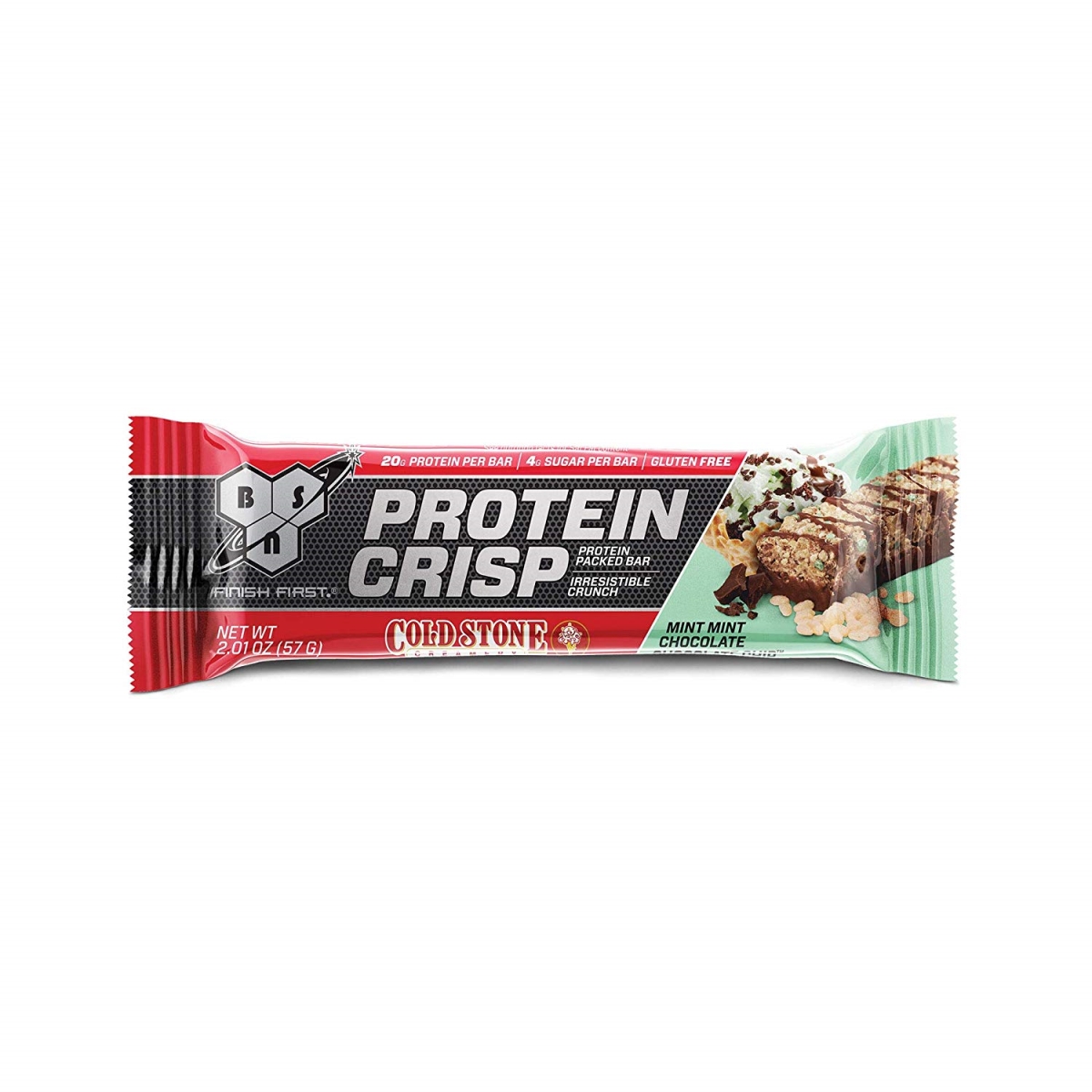 2760296 Syntha -6 Mint Chocolate Protein Crisp Bar - Pack Of 12