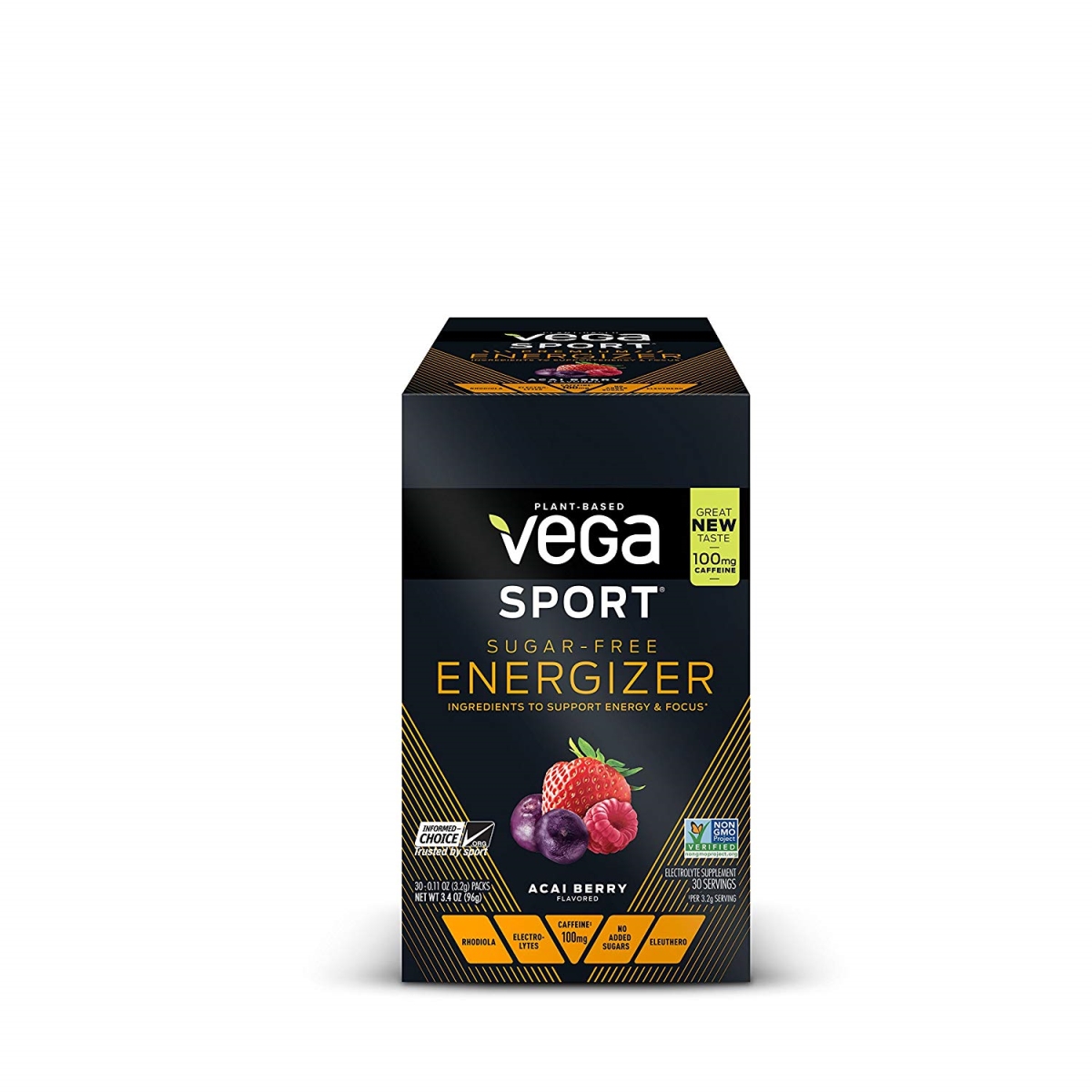 7570009 Energizer Sugar Free Powder Acai Berry - 30 Per Box