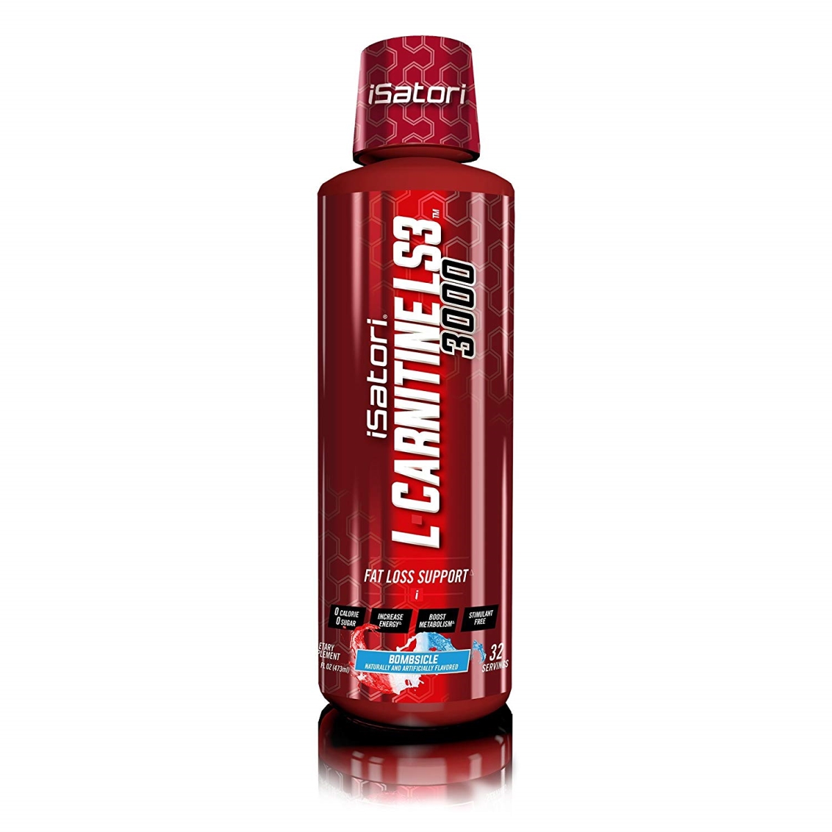 2520161 3000 Mg L-carnitine Ls3 Bombsicle Concentrated Liquid - 32 Serving
