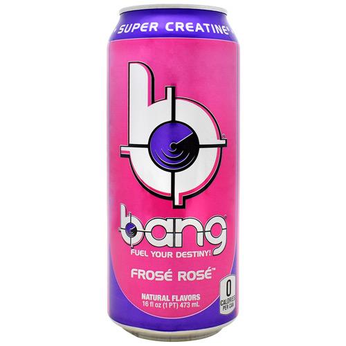 Vpx 840438 16 Oz Bang Energy Ready To Drink, Frose Rose - 12 Per Case