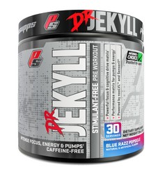 Pro Supps 3430398 Blue Razz Popsicle Dr. Jekyll Stimulant-free Pre Workout - 30 Servings