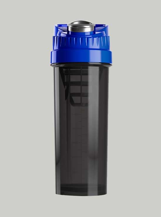 8120017 32 Oz Leak Free Shaker - Smoked, Blue