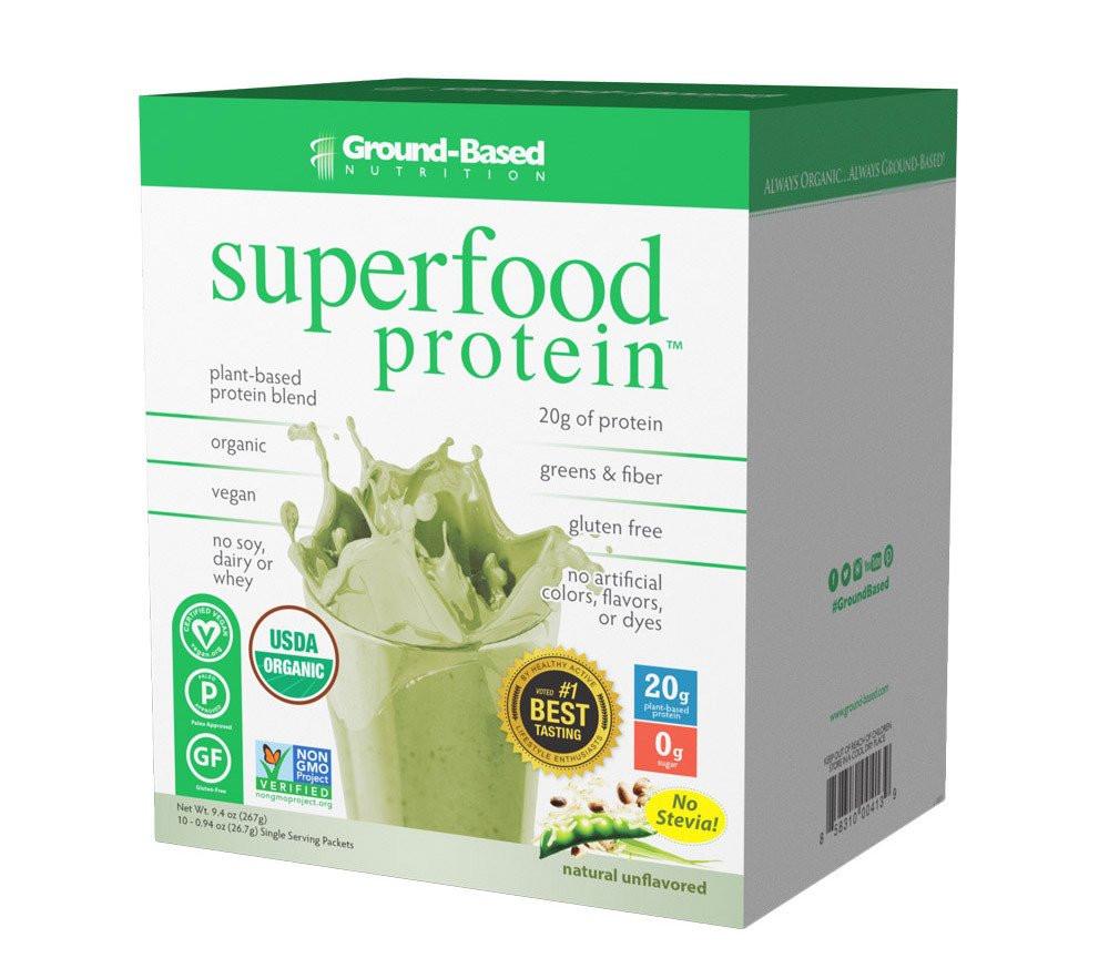 2160006 Unflavoured Superfood Protein - Pack Of 10