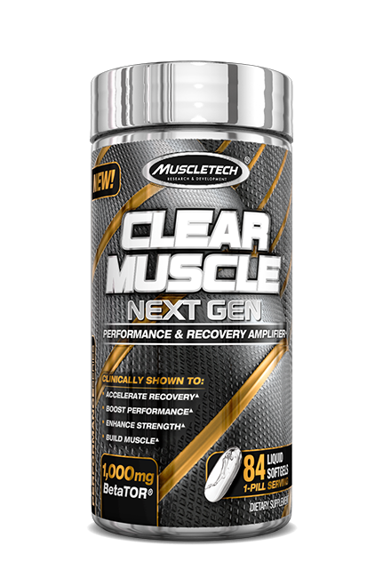800686 Clear Muscle Next Gen Workout Supplement - 84 Capsules