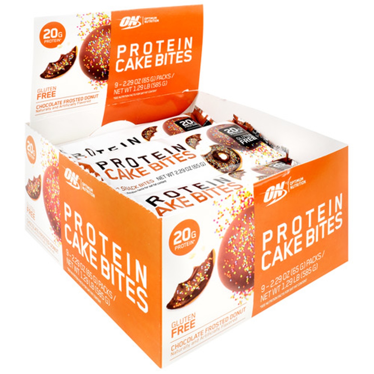UPC 748927959277 product image for 2730671 Protein Cake Bites, Chocolate Frosted Donut - Pack of 9 | upcitemdb.com