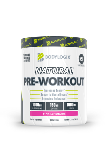 7560040 Natural Pre-workout Dietary Supplement, Pink Lemonade - 30 Per Servings