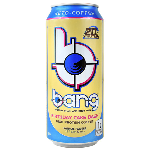 Vpx 840458 Coffee Bang Rtd Energy Drinks, Birthday Cake Bash - 15 Oz - 12 Per Case