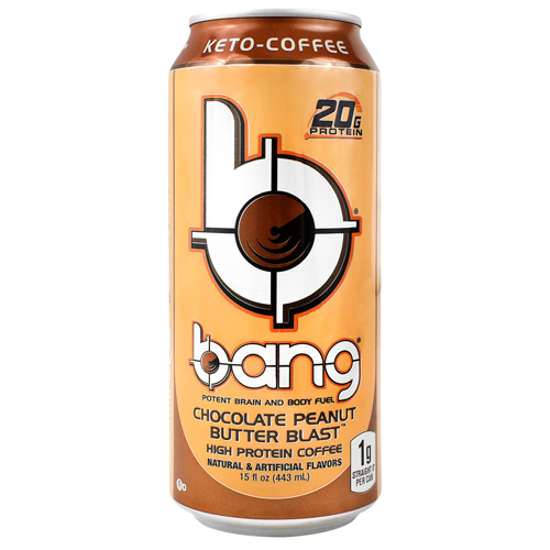 Vpx 840457 Coffee Bang Rtd Energy Drinks, Chocolate Peanut Butter Blast - 15 Oz - 12 Per Case