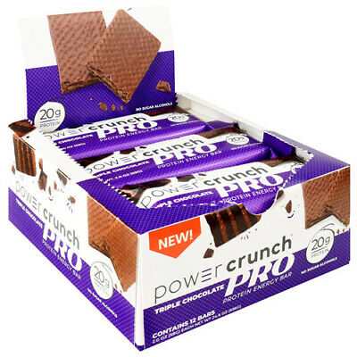 2860064 Pro Protein Energy Bar, Triple Chocolate - 12 Per Box