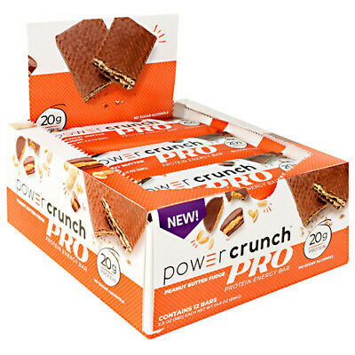 2860062 Pro Protein Energy Bar, Peanut Butter Fudge - 12 Per Box