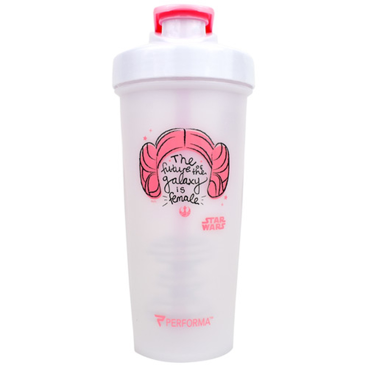 9080167 Star Wars Activ Shaker Cup, Galaxy Is Female - 28 Oz