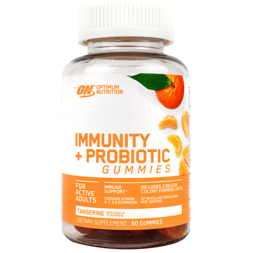 2730689 Immunity Plus Probiotic Gummies, Tangerine - 60 Count