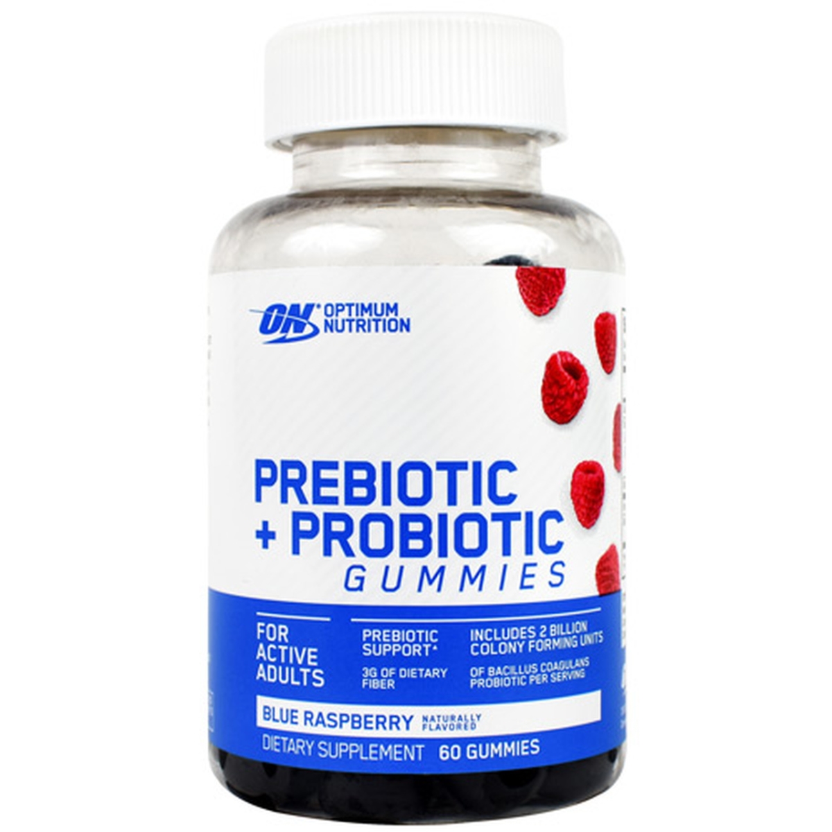 2730690 Immunity Plus Probiotic Gummies, Blue Raspberry - 60 Count