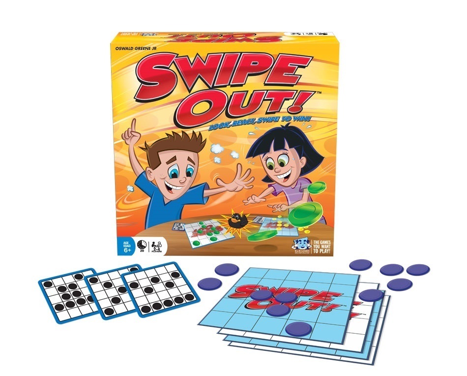 964 Swipe Out Board Game - Age 7 Plus