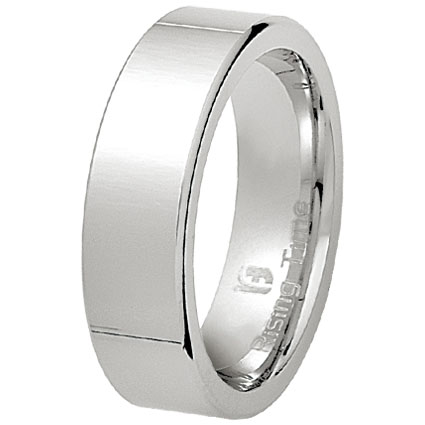 Co-3059m-sz-10 Cobalt Band Ring, Size - 10
