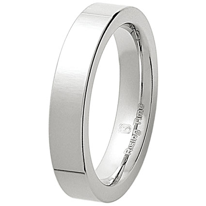 Co-3059ss-sz-11 Cobalt Band Ring, Size - 11