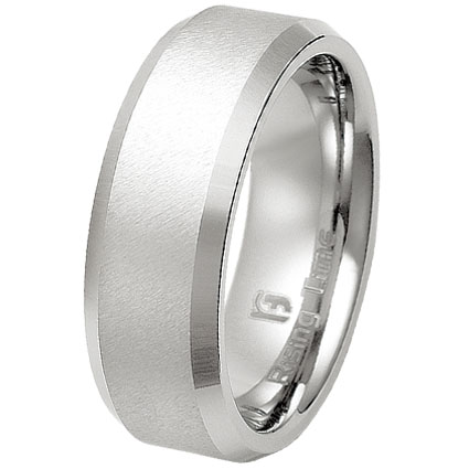 Co-3060l-sz-10 Cobalt Band Ring, Size - 10