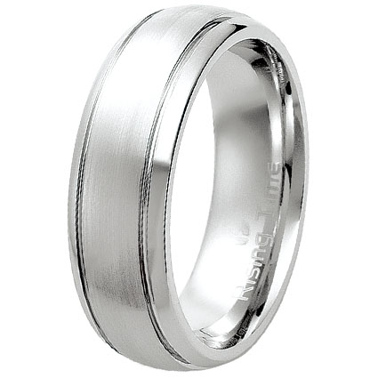 Co-3063m-sz-11 Cobalt Band Ring, Size - 11