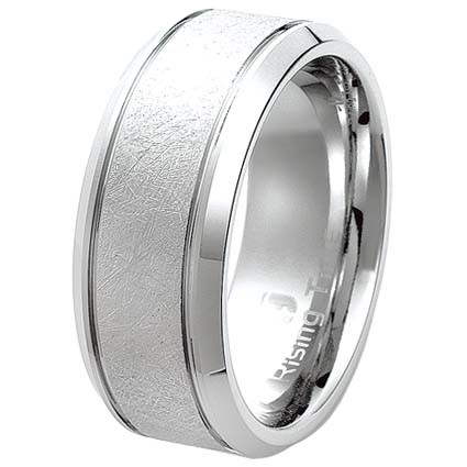 Co-3116l-sz-9 Cobalt Band Ring Size - 9