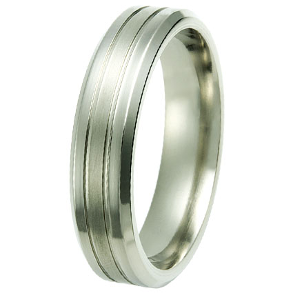 Tr-3022-sz-11 Titanium Band Ring Size - 11