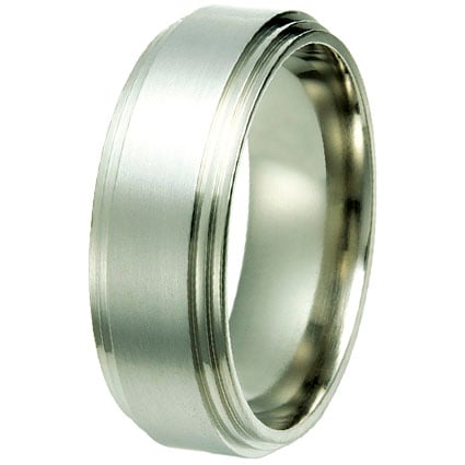 Tr-3031-sz-11 Titanium Band Ring Size - 11