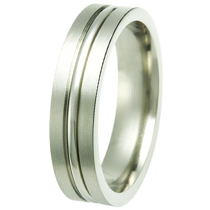 Tr-3047-sz-10 Titanium Band Ring Size - 10