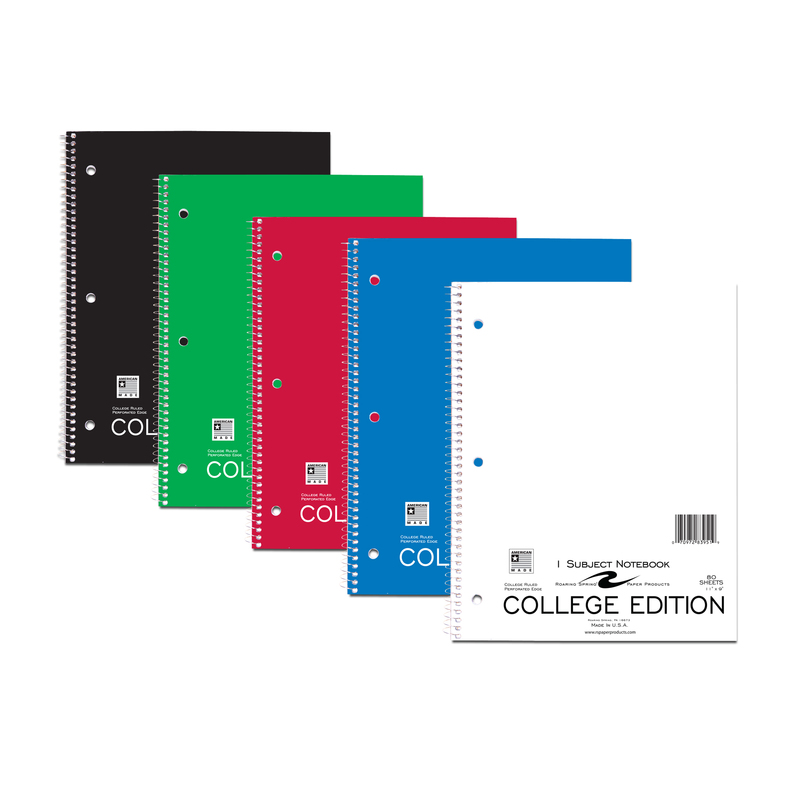 Roaring Spring 83951 11 X 9 In. College Ruled Wirebound Notebook With Margin - Pack Of 50