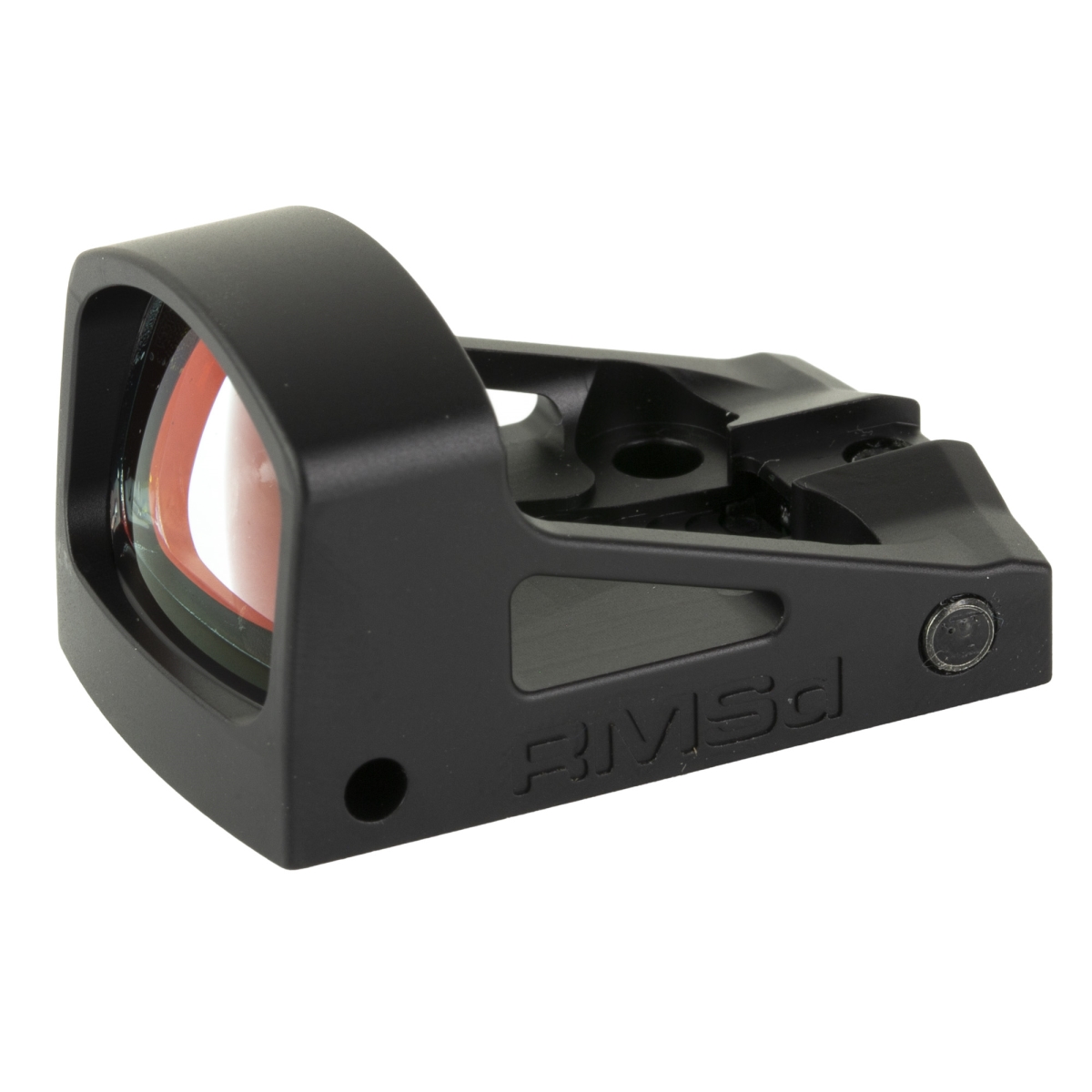 RMSD-4MOA-GLASS Reflex Mini D Red 4MOA Dot Sight for RMS Footprint - Black
