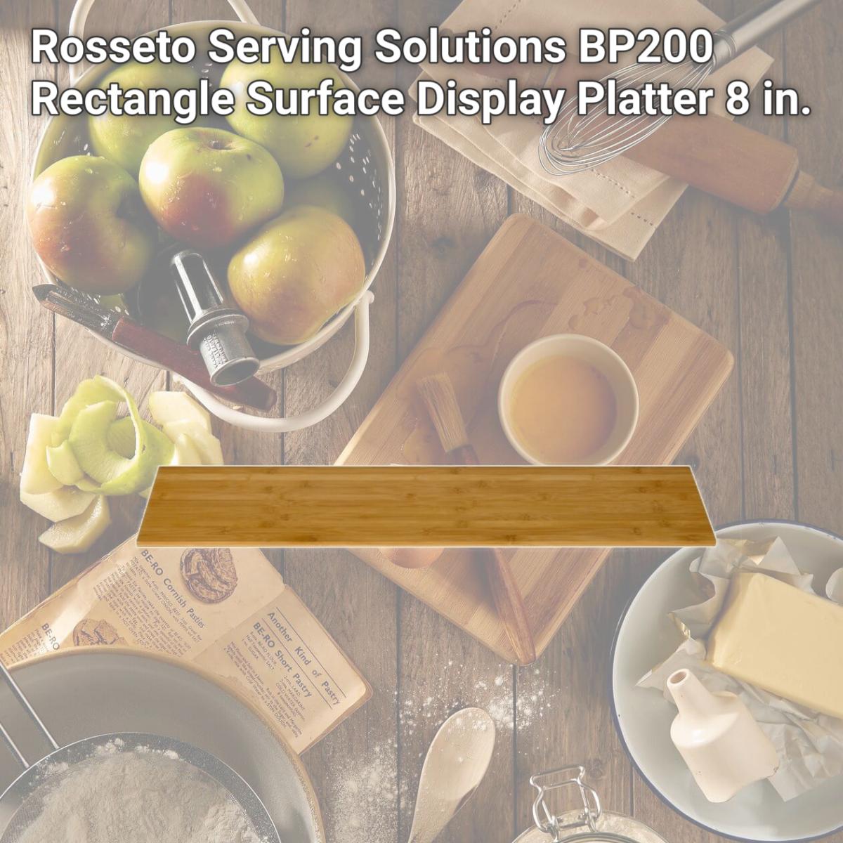 Picture of Rosseto Serving Solutions BP200 Rectangle Surface Display Platter 8 in.