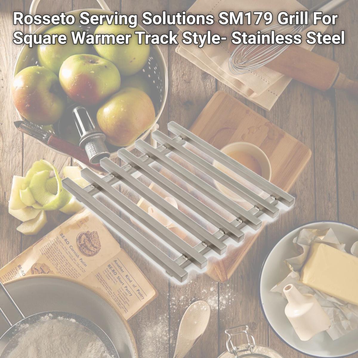 Picture of Rosseto Serving Solutions SM179 Grill For Square Warmer Track Style- Stainless Steel