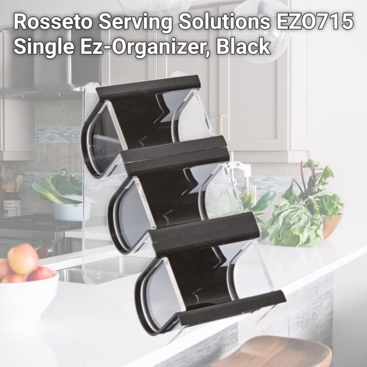 Picture of Rosseto Serving Solutions EZO715 Single Ez-Organizer, Black