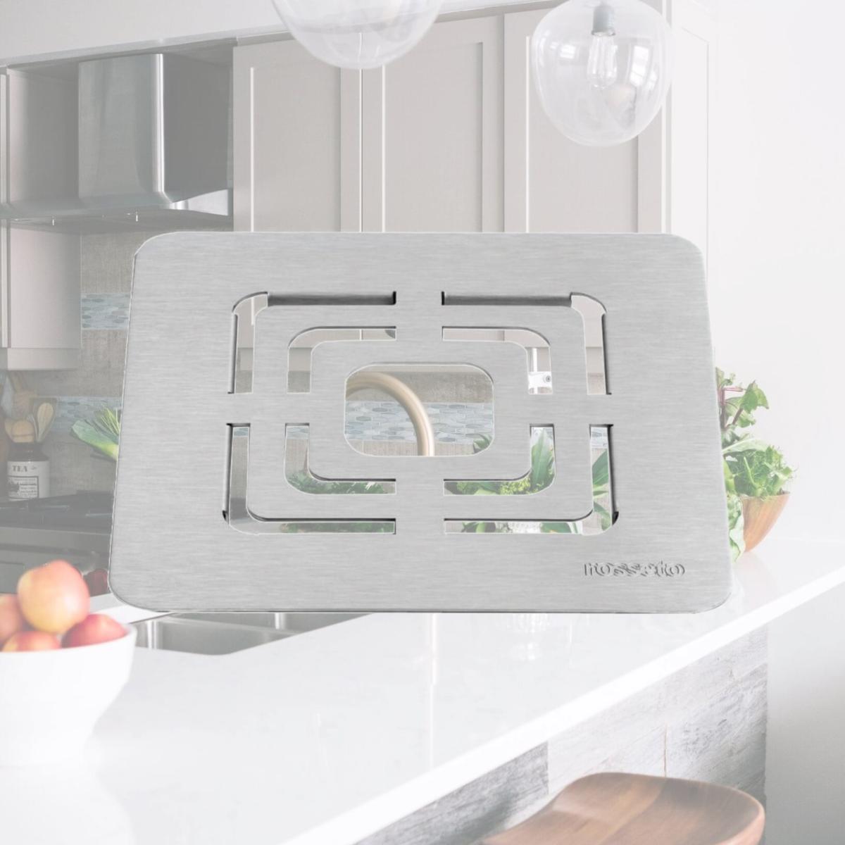Picture of Rosseto Serving Solutions SM139 Square Grill - Stainless Steel Brushed Finish