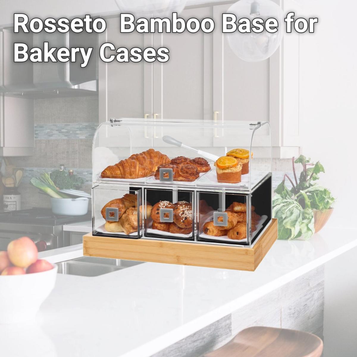 Picture of Rosseto BDB001 Bamboo Base for Bakery Cases
